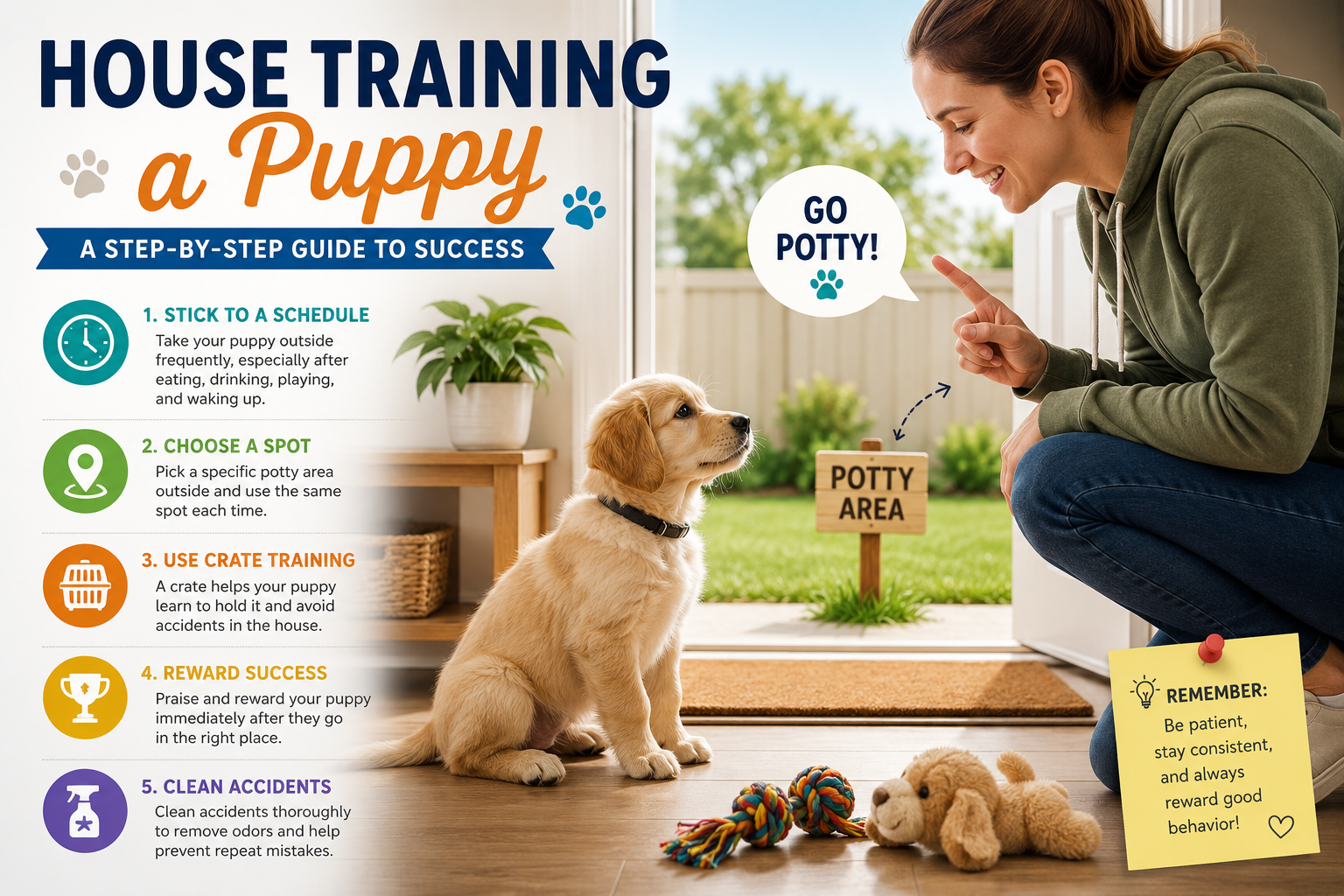 House Training a Puppy: A Complete Guide for First-Time Dog Owners