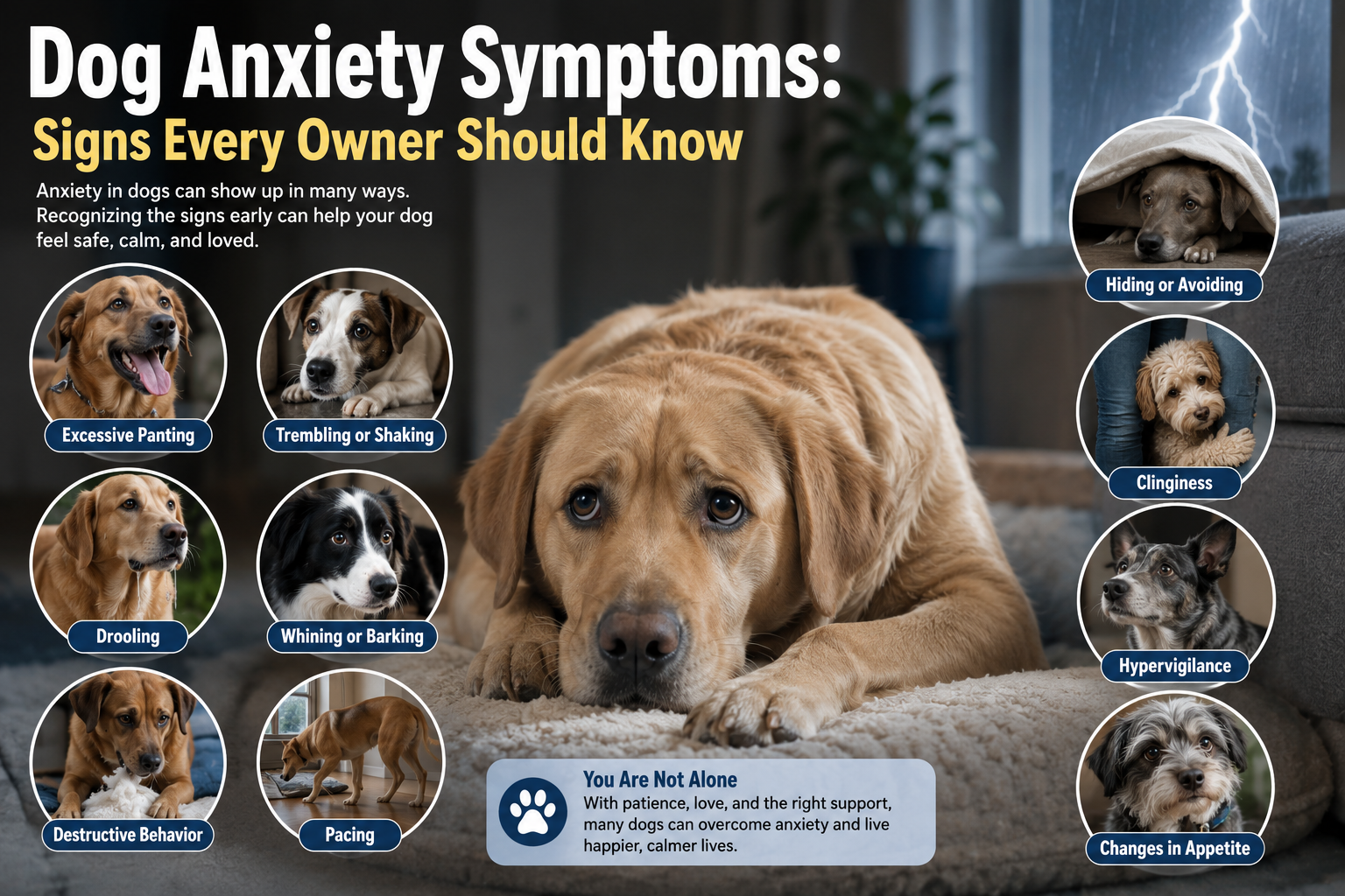 Dog Anxiety Symptoms: Signs Every Owner Should Know