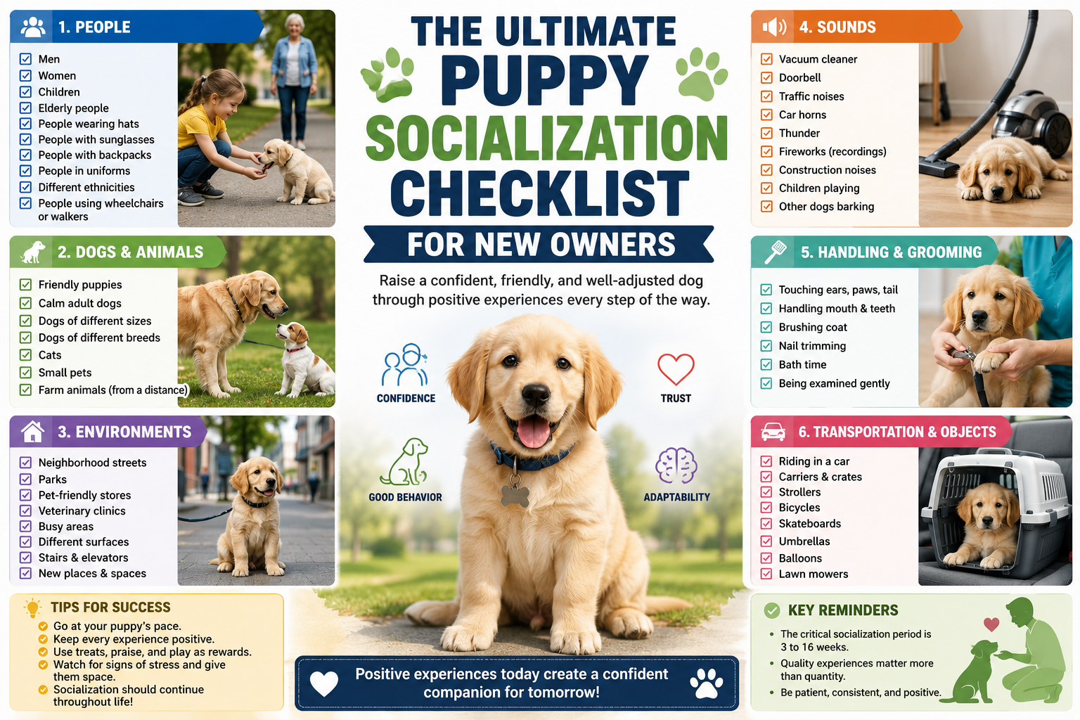 The Ultimate Puppy Socialization Checklist for New Owners