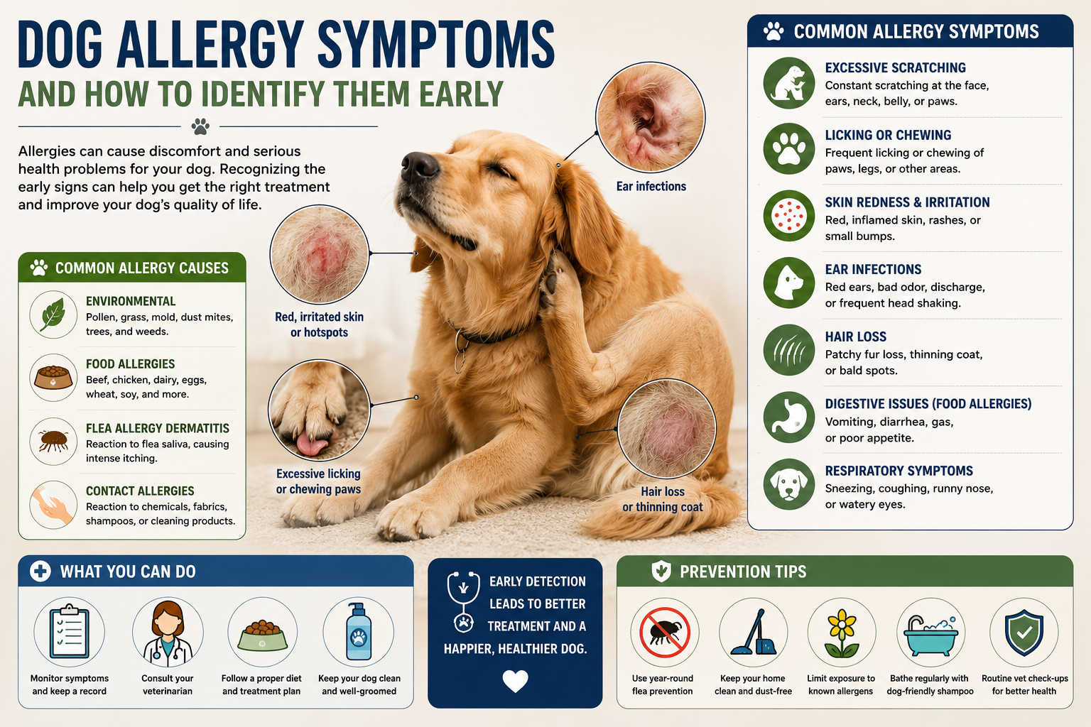 Dog Allergy Symptoms and How to Identify Them Early