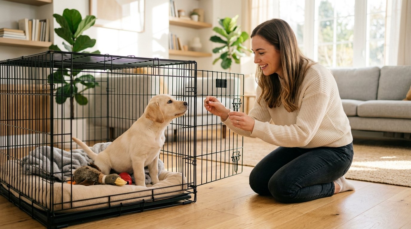 Crate Training for Puppies Made Easy for New Owners