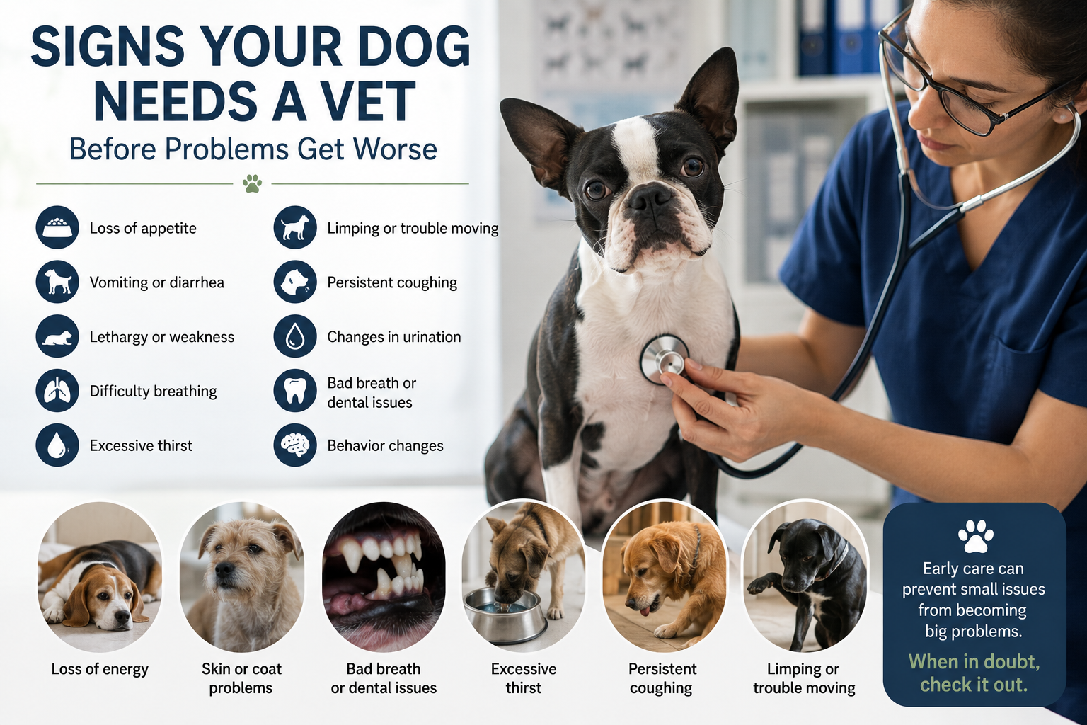 Signs Your Dog Needs a Vet Before Problems Get Worse